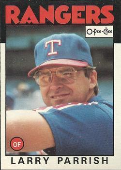 1986 O-Pee-Chee Baseball Cards 238     Larry Parrish